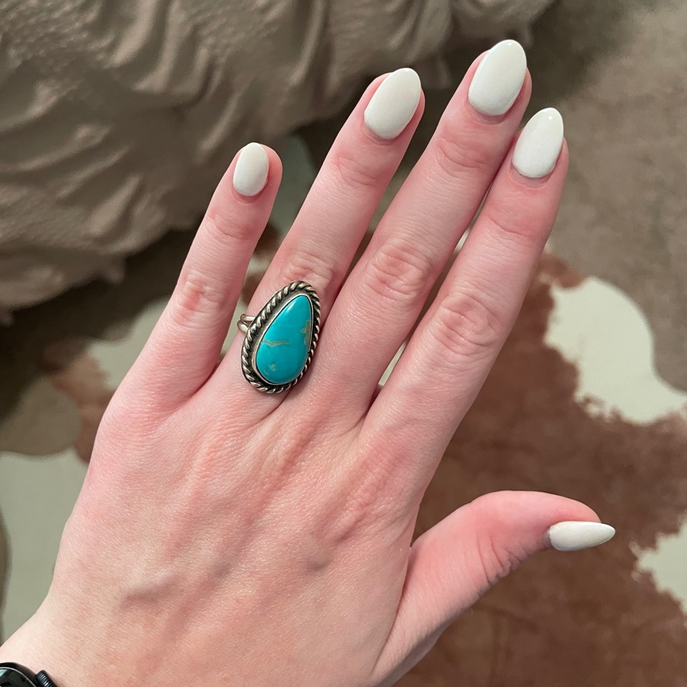 Genuine Turquoise Ring